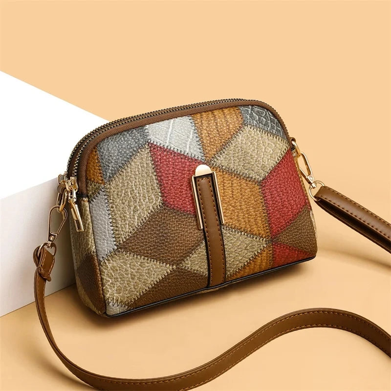 Plaid Luxury Handbag for Women – Designer Shoulder & Crossbody Bag