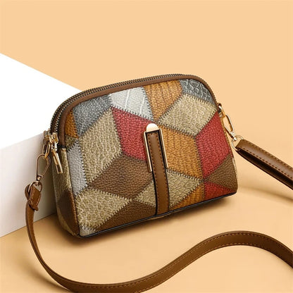 Plaid Luxury Handbag for Women – Designer Shoulder & Crossbody Bag