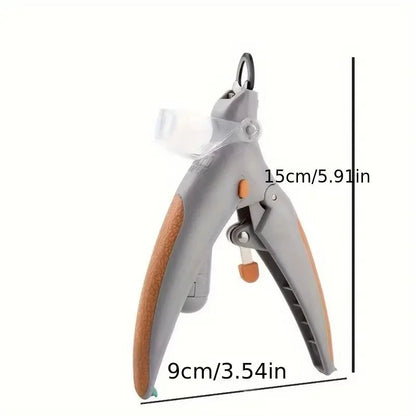 Professional Pet Nail Clipper with LED Light & Magnifier
