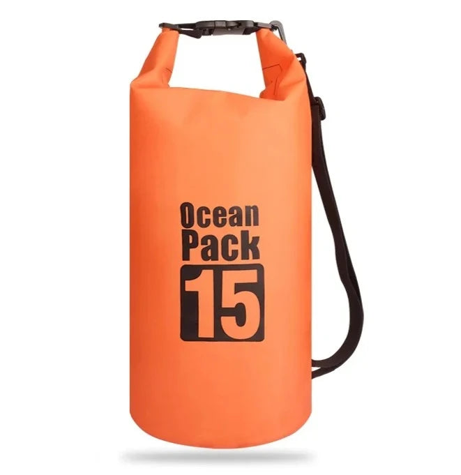 Waterproof Dry Bag 2L–30L – PVC Roll-Top Sack for Kayaking & Outdoor Sports