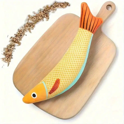 Realistic Fish Cat Toy – Sound-Producing Soft Pet Toy