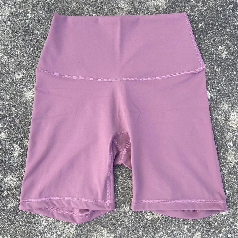 Women's High-Waist Biker Shorts – Squat-Proof Yoga & Gym Shorts