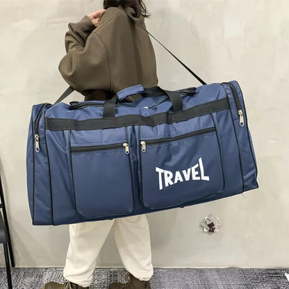 Large Capacity Foldable Travel Duffle Bag – Waterproof & Wear-Resistant
