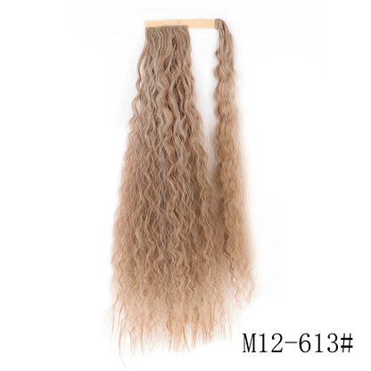 Wrap Around Ponytail Extension – Long Straight Synthetic Clip-In