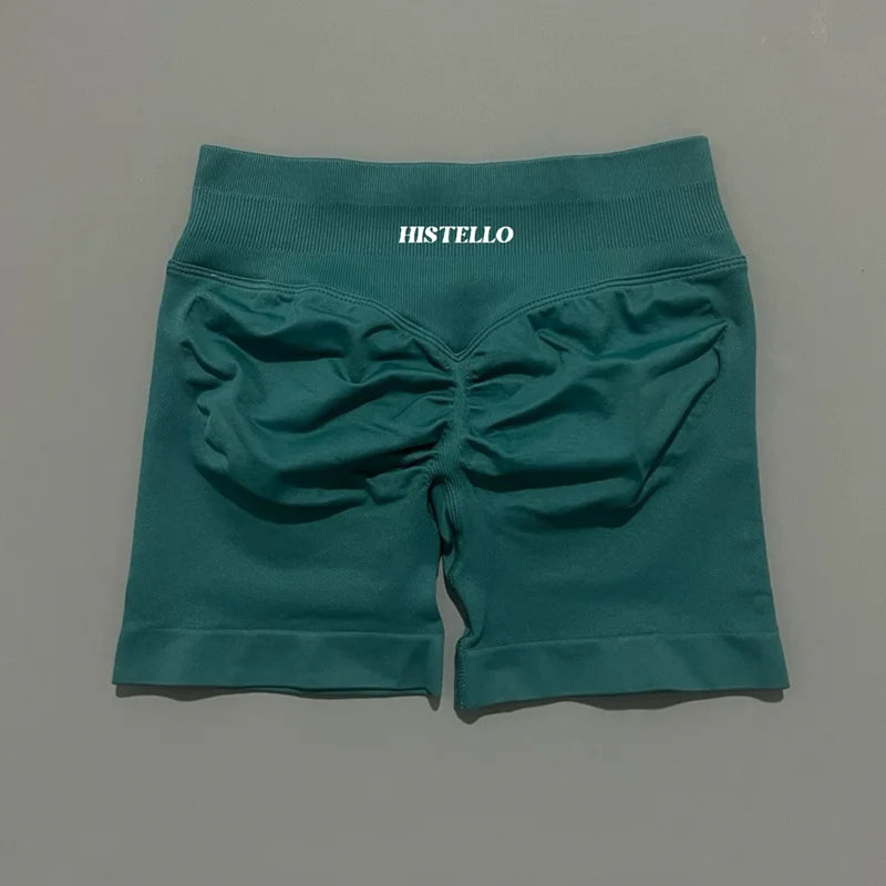 Women's Seamless High-Waist Workout Shorts – Yoga & Gym