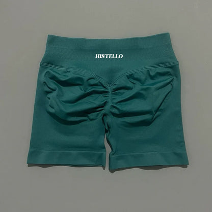 Women's Seamless High-Waist Workout Shorts – Yoga & Gym