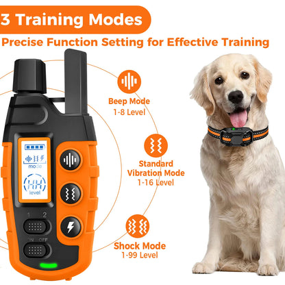 Dog Training Collar with Remote – 3300ft Waterproof E-Collar
