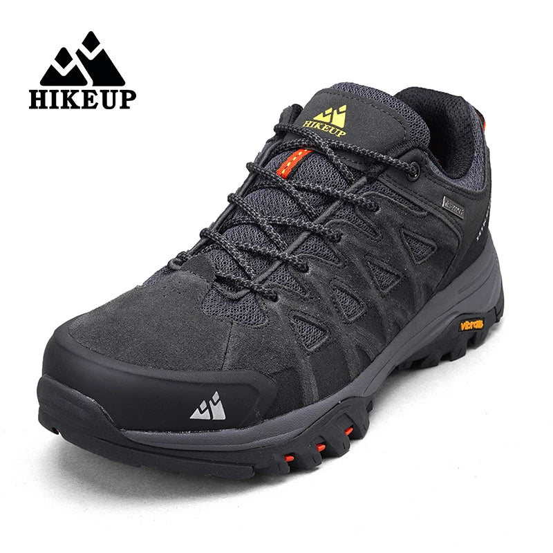 Men's Hiking Shoes – Breathable Lace-Up Outdoor Trekking Sneakers