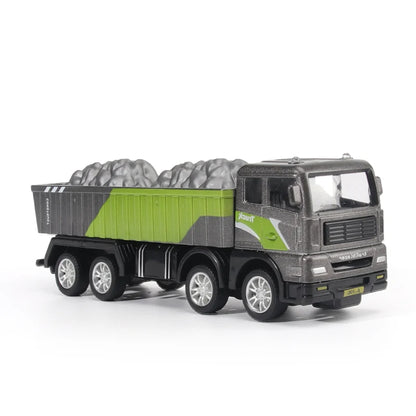 1:50 Scale Die-Cast Construction Vehicle Toy – Truck, Excavator, Crane & More