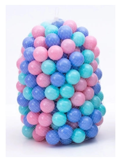 100-Pack Colorful Plastic Ball Pit Balls for Kids