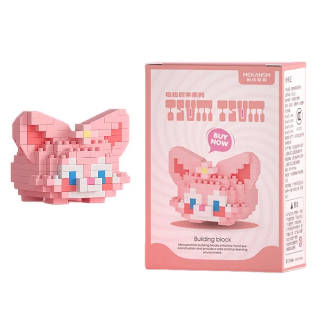 Disney Tsum Tsum Mini Building Blocks – Cartoon Micro Brick Figures