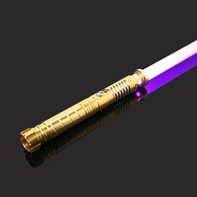 RGB Metal Lightsaber – 16 Colors, Smooth Swing & Sound Effects
