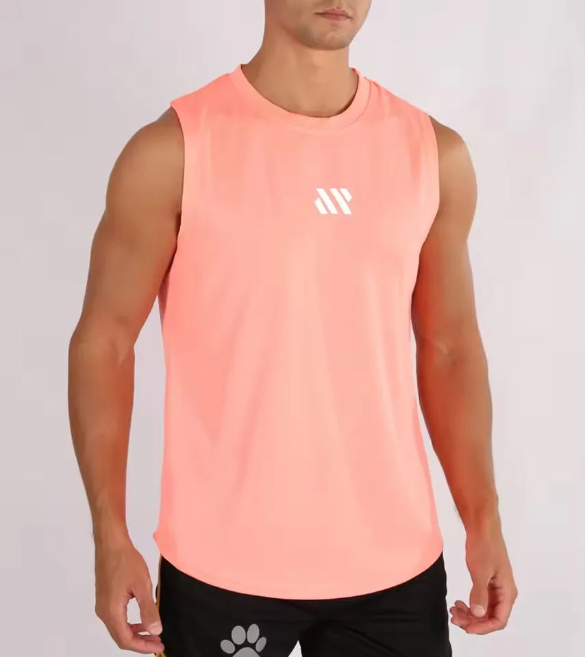 Men's Gym Tank Top Sleeveless Muscle Shirt