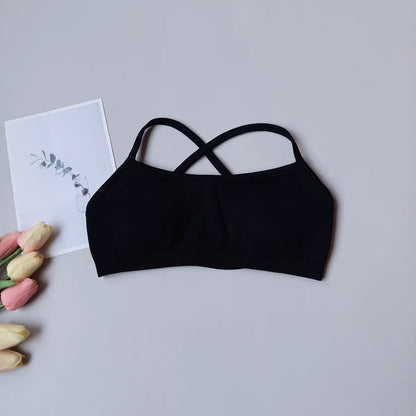 Seamless Racerback Sports Bra – Breathable Yoga & Gym Top for Women