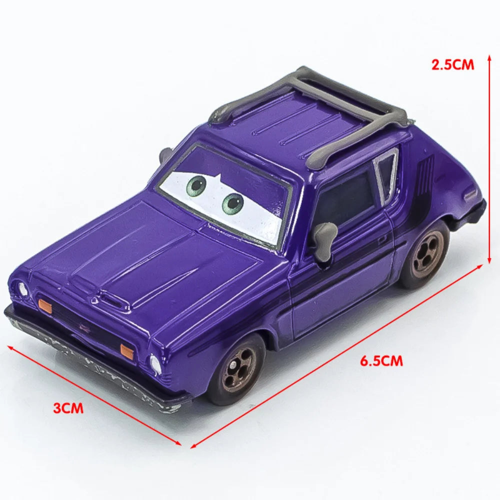 Pixar Cars Die-Cast Metal Model Cars – Lightning McQueen & Friends