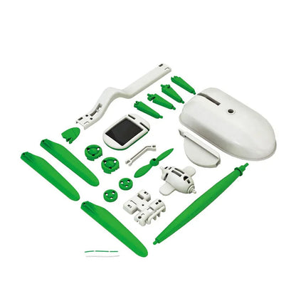 6-in-1 Solar Power Robot Kit – DIY Science Toy for Kids