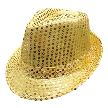 Sequin Jazz Fedora Hat – Party, Dance & Cosplay