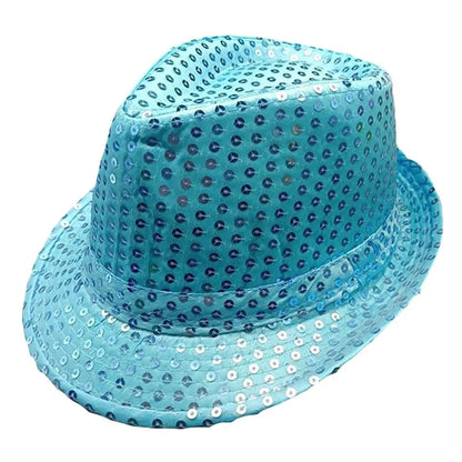 Sequin Jazz Fedora Hat – Party, Dance & Cosplay