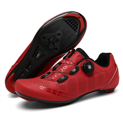 Road Bike Cycling Shoes – Self-Locking SPD Unisex Racing Sneakers