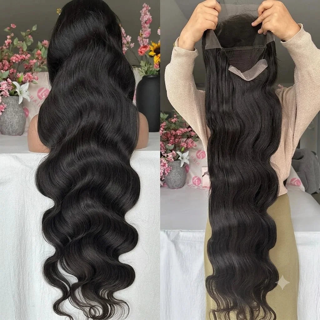 HD Lace Front Wig Human Hair 13x4 13x6 5x5 Glueless Up to 40 Inches