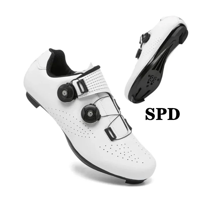 MTB Cycling Shoes – Men's Mountain Bike Sneakers with Dual Dial Closure