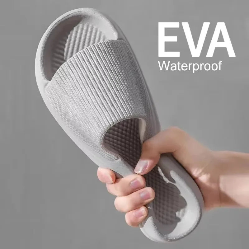Non-Slip Massage Bathroom Slippers – Waterproof Shower Shoes