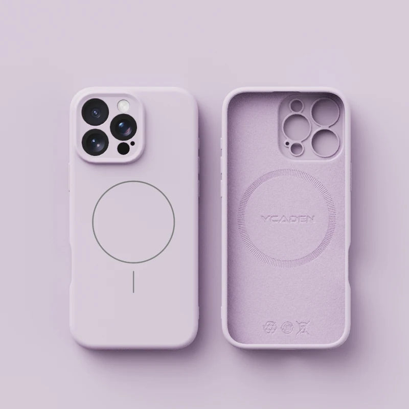 Original Liquid Soft Silicone Magsafe Wireless Charge Magnetic Case Iphone 16 Plus 15 14 13 12 Pro