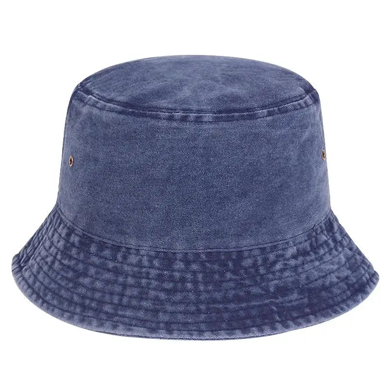 Bucket Hat Unisex – Washed Cotton Casual Outdoor Sun Cap