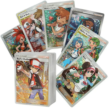 60 or 100 Pack English Pokémon GX VMAX VSTAR EX Cards