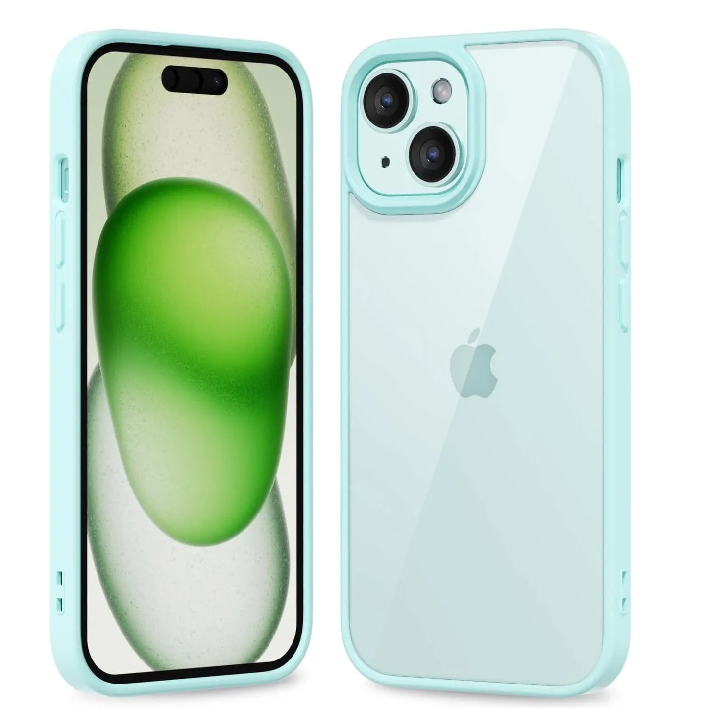 Luxury Soft Transparent Case Iphone 16 15 14 13 12 11 Pro Max Mini Xs Se 7 8 Plus Candy Shockproof
