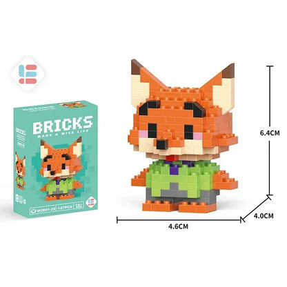 Disney Tsum Tsum Mini Building Blocks – Cartoon Micro Brick Figures