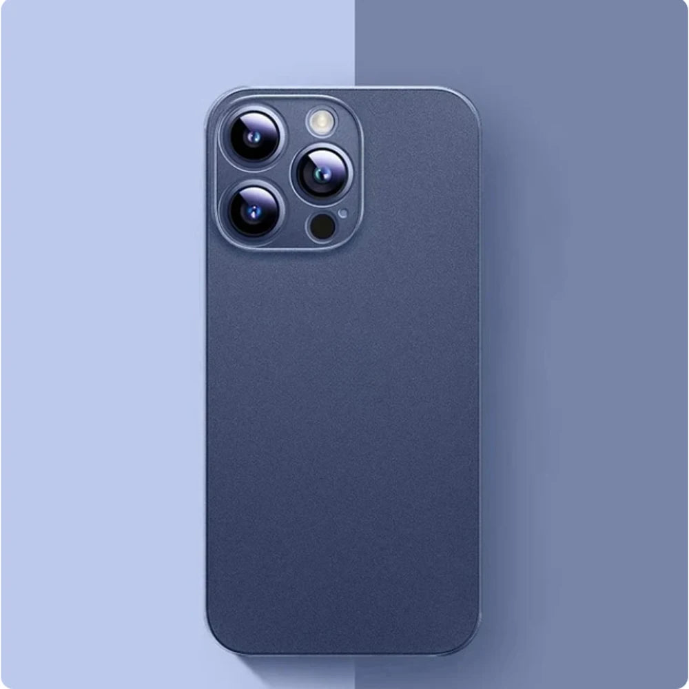 0 3mm Ultra Thin Clear Matte Pp Hard Slim Case Iphone 17 Air 17pro 16 15 14 13 12 11 Pro Max Shell