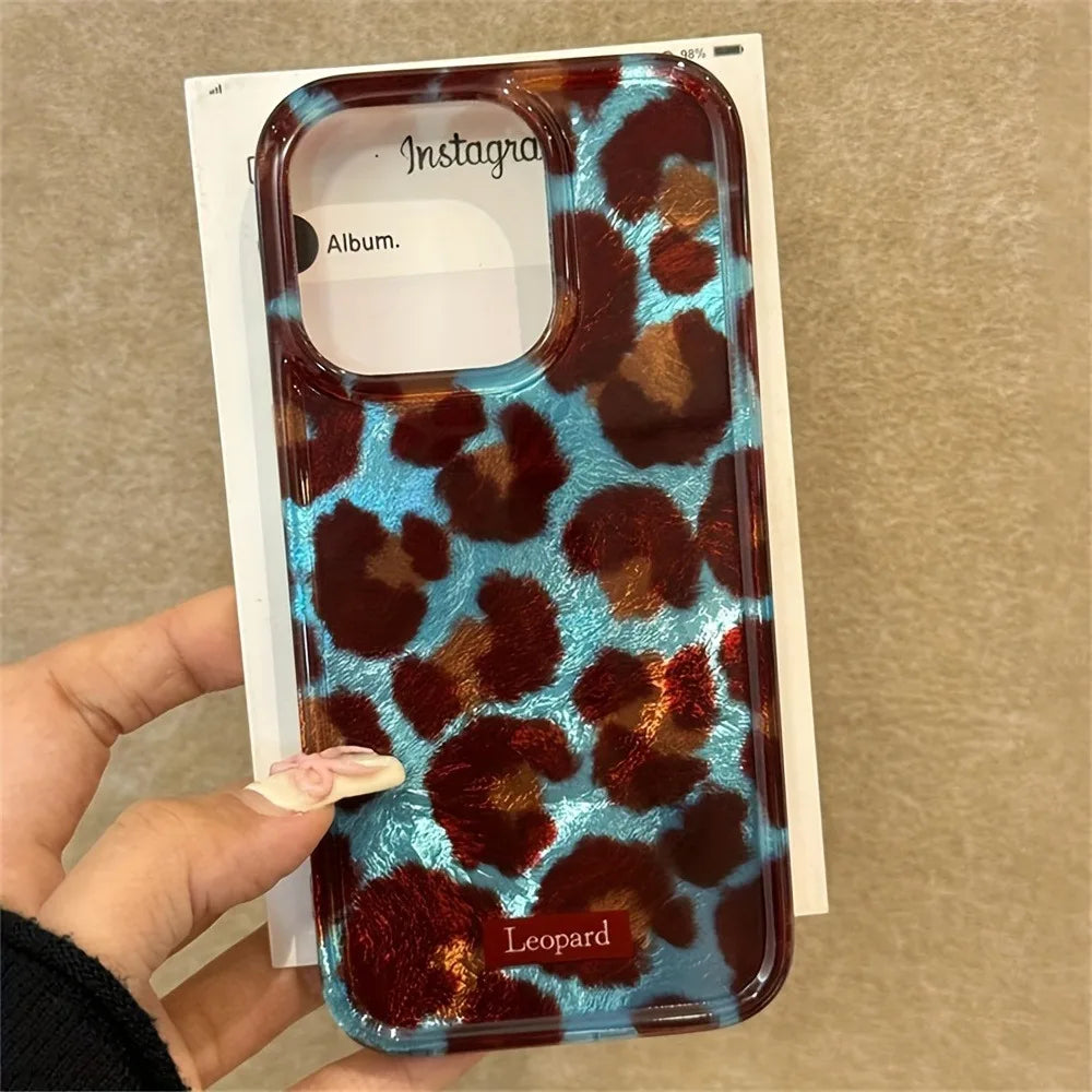 Leopard Print Soft iPhone Case