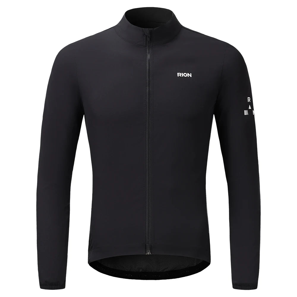 RION Men's Windbreaker Cycling Jacket – Packable, Windproof, UPF50