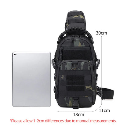 Tactical Chest Bag Men – Outdoor Sling Shoulder Pack for Hiking & Camping