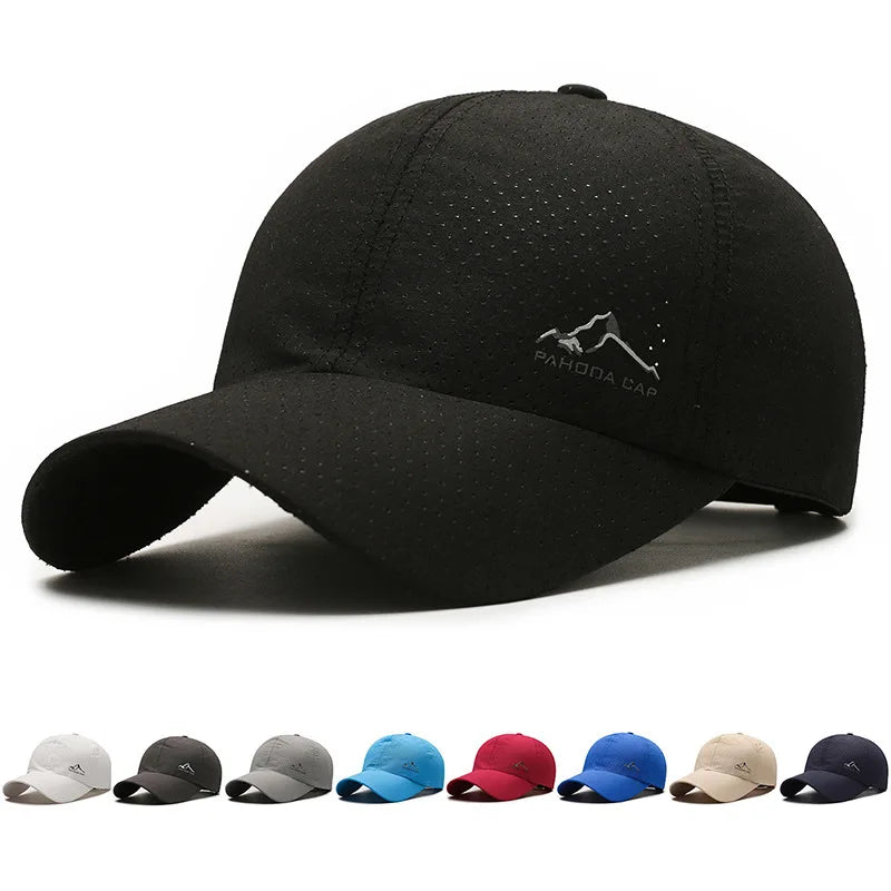 Embroidered Baseball Cap – Unisex Adjustable Outdoor Hat