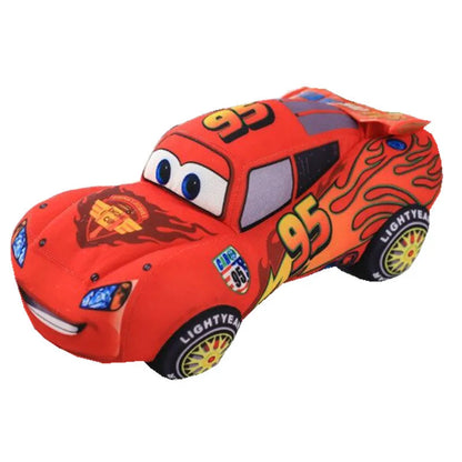 Lightning McQueen Plush Toy – Disney Cars Stuffed Car, 3 Sizes
