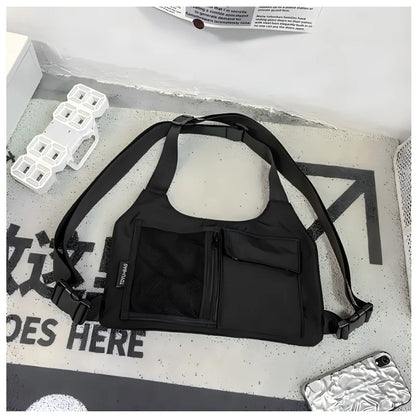Tactical Chest Rig Bag – Unisex Hip-Hop Streetwear Vest Pack