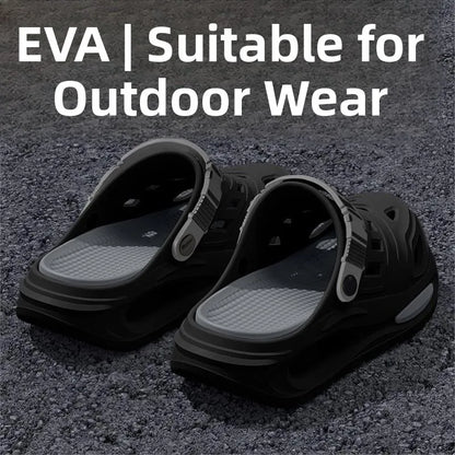 Men's Outdoor Clog Slippers – Thick EVA Anti-Slip Sole