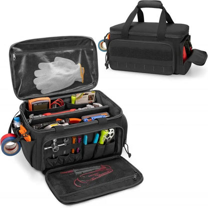 Heavy Duty Tactical Tool Bag – Multipurpose Work Organizer with Non-Slip Base