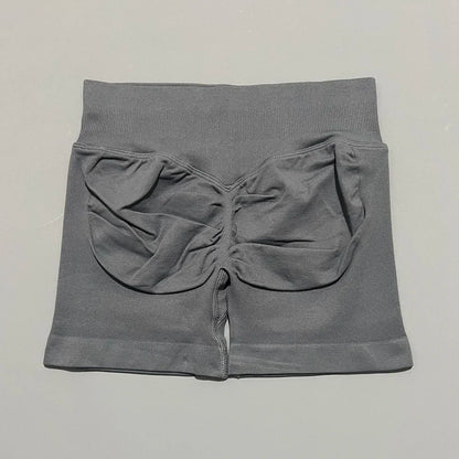 Scrunch Butt Biker Shorts for Women – High Waist Gym Workout Yoga