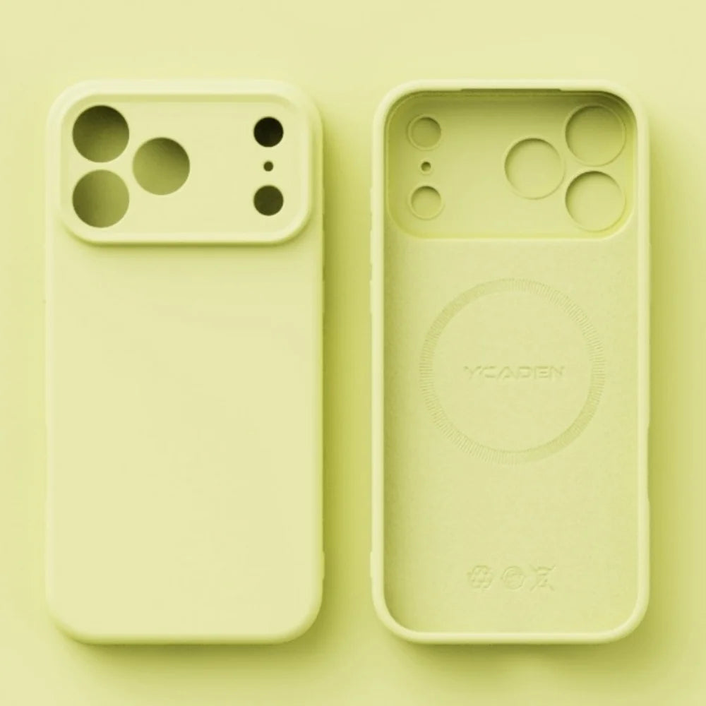 Tpu Shockproof Cover Iphone 17 16 Pro Max 17air 15 14 13 Plus Case Liquid Silicone Original Magsafe