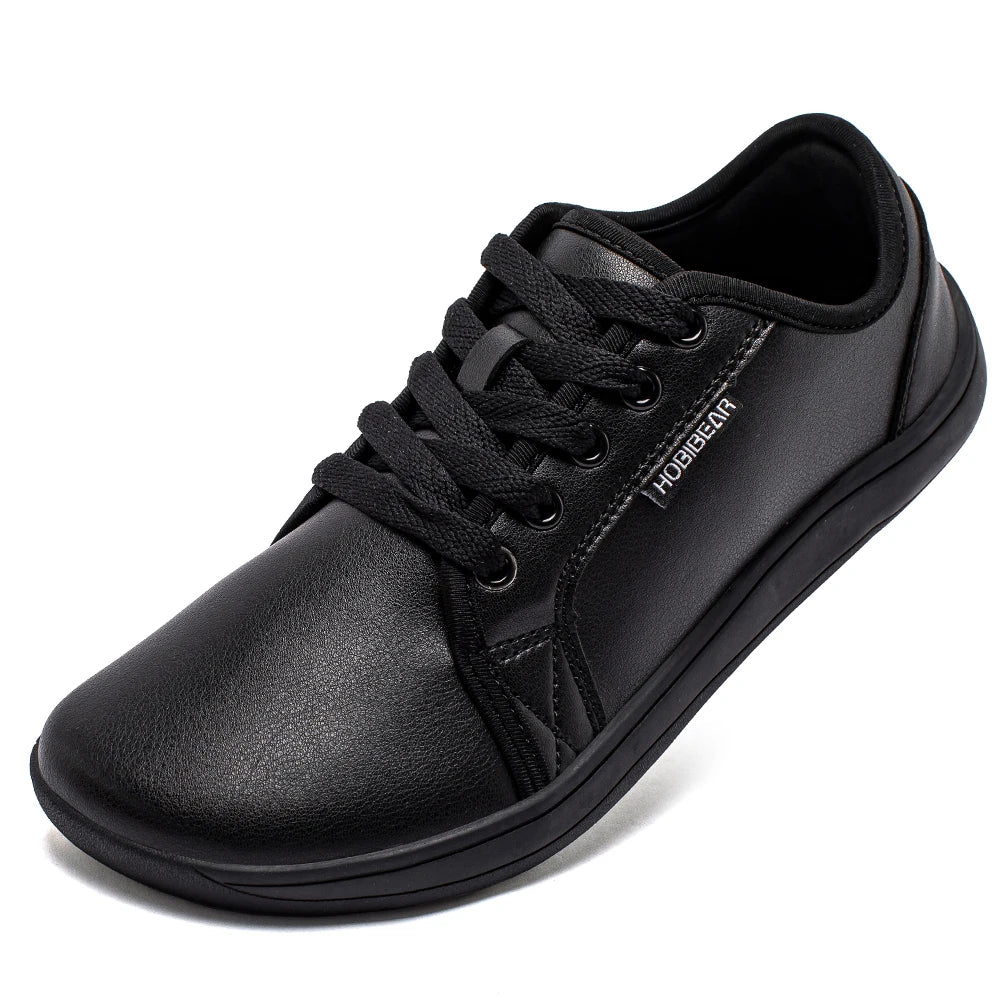 Barefoot Sneakers Wide Toe Box Zero Drop Lace-Up for Men Women