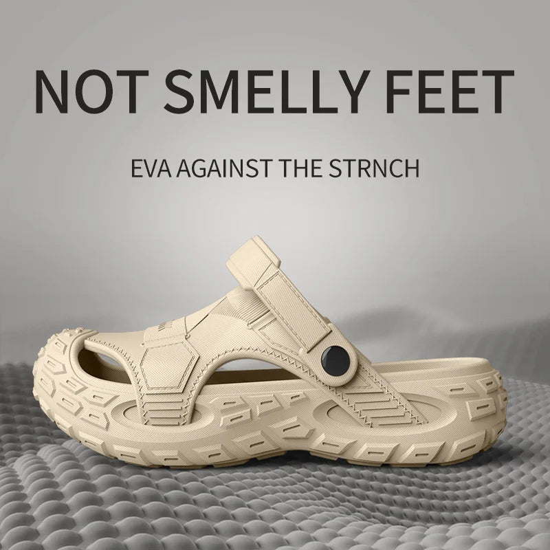 Men's Outdoor Clogs Lightweight Breathable Anti-Slip Summer Sandals