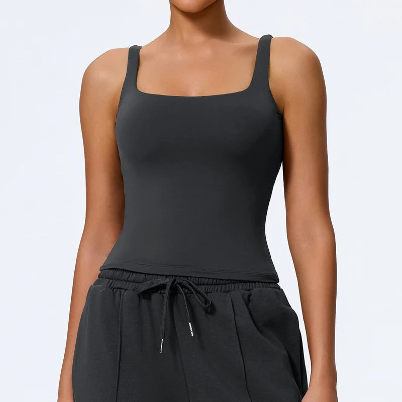 Women's Workout Tank Top – Quick-Dry Yoga & Gym Sports Vest