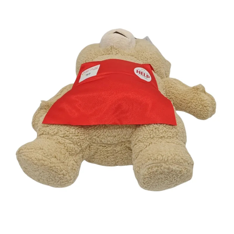 Ted Bear Plush Toy – 48cm Soft Stuffed Animal with Bow Tie