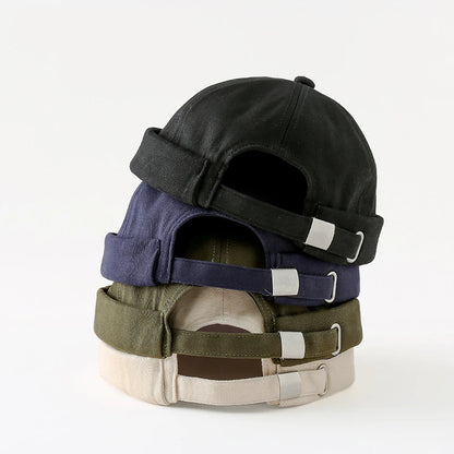 Brimless Docker Beanie Skullcap – Unisex Knit Cap