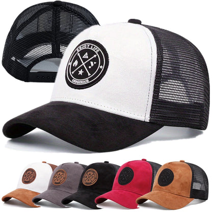 Enjoy Life Patch Trucker Baseball Cap – Unisex