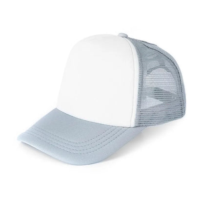 Custom Logo Mesh Trucker Hat – 5-Panel Snapback Baseball Cap for Men & Women