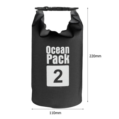 Waterproof Dry Bag – Foldable Roll-Top Pack 2L 3L 5L 10L 15L